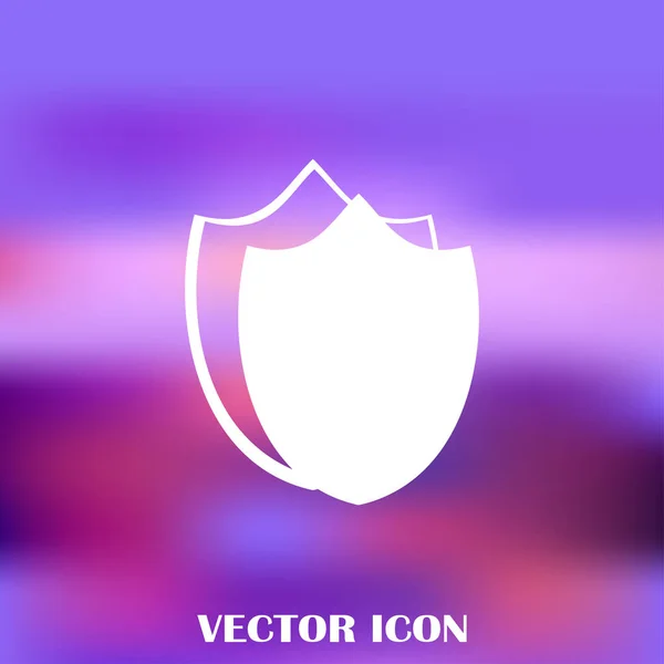 Ícone de web de vetor de escudo — Vetor de Stock