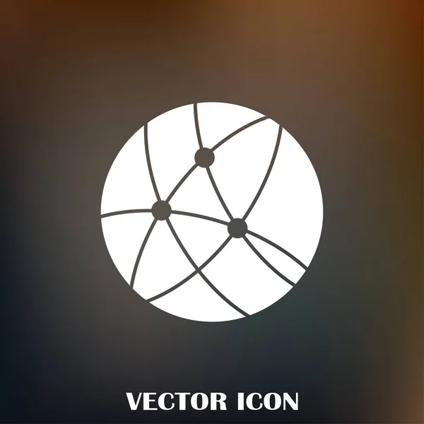 Web site vetor Ícone — Vetor de Stock