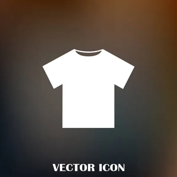 T-shirt web ícone vetor . — Vetor de Stock