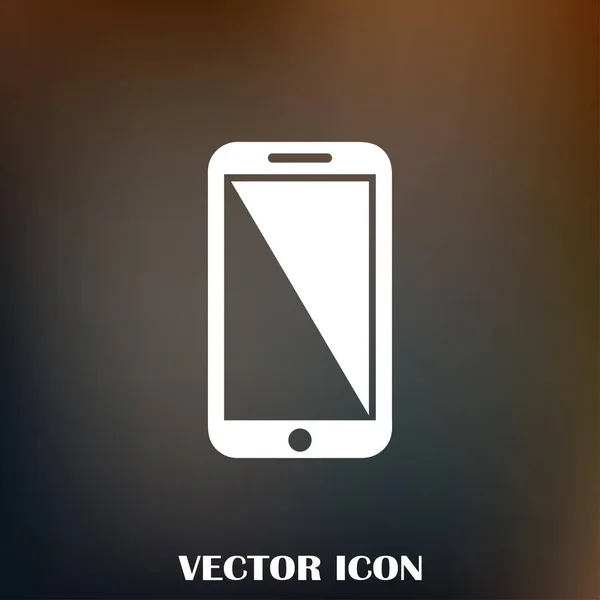 Teléfono web vector icono — Vector de stock