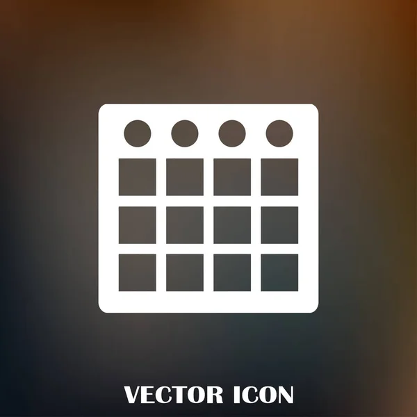 Isolated Flat Web Mobile Icon — стоковый вектор