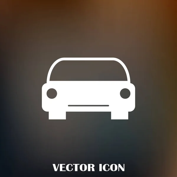 Car icon vector. Vector illustration. — Stock Vector