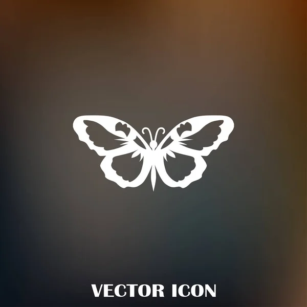 Векторна веб-іконка метелика — стоковий вектор
