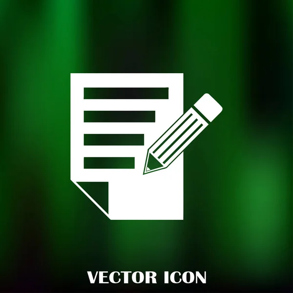 Comprobación de calidad icono. portapapeles icono web — Vector de stock