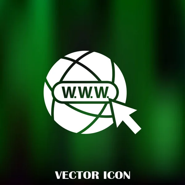 Web site vetor Ícone — Vetor de Stock