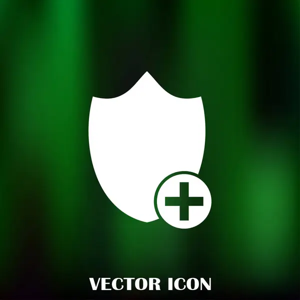 Escudo vector web icono — Archivo Imágenes Vectoriales