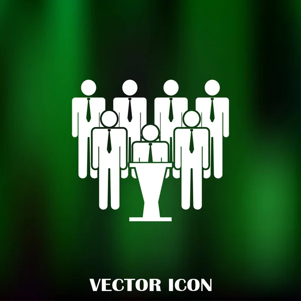 Personnes icône vecteur web — Image vectorielle