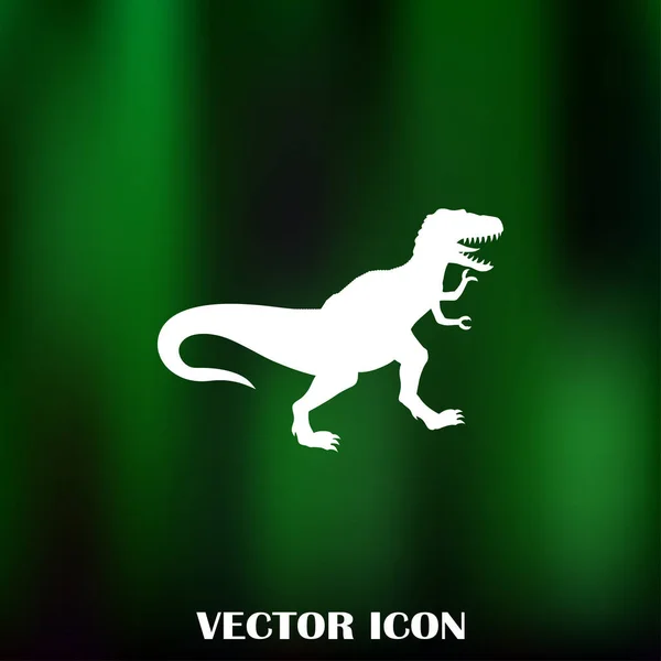 Tyrannosaurus pixelig. Dino-Retro-Spiele. Prähistorisches Schuppentier-Reptil — Stockvektor