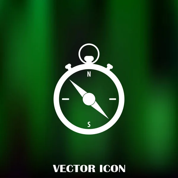 Kompass-Icon-Vektordesign — Stockvektor