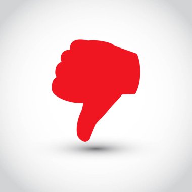 Başparmak simge vektör