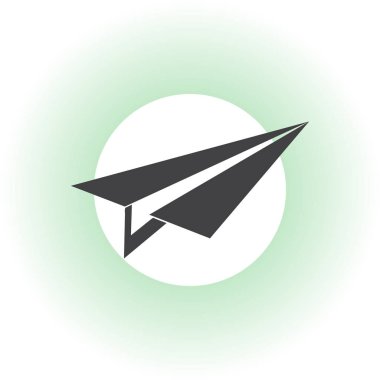 Uçak vektör web simgesi
