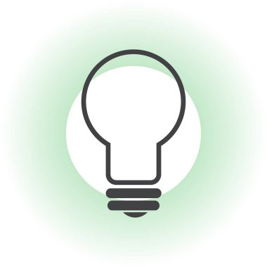 Lamba simge düz vektör