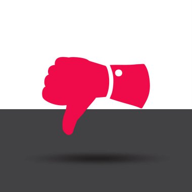 Başparmak simge vektör