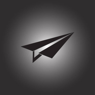 Uçak vektör web simgesi