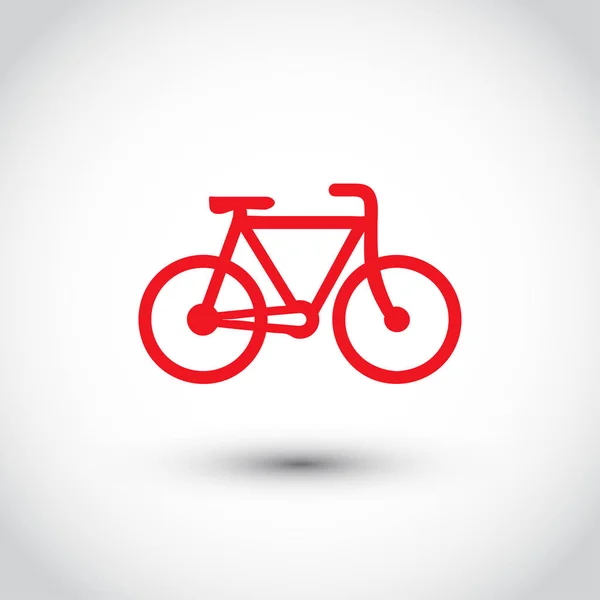 Bicicleta. vetor ícone de bicicleta. Conceito de ciclismo . —  Vetores de Stock