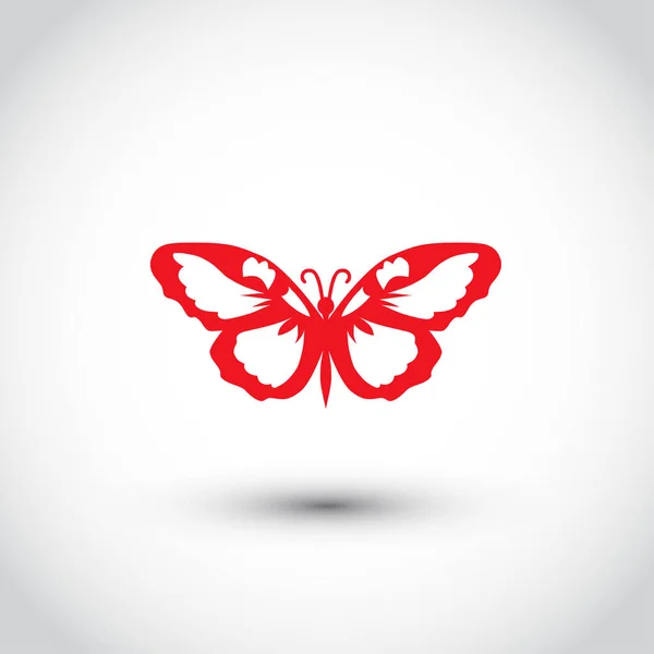 Butterfly logo grafisk designkoncept. — Stock vektor