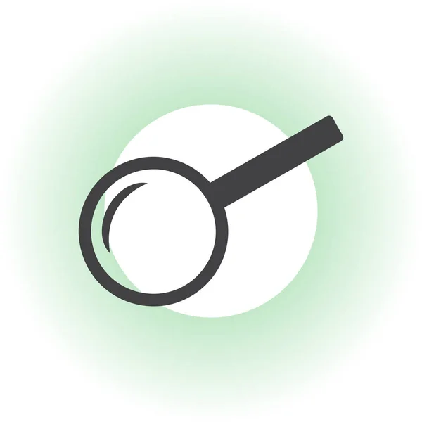 Icono de la lupa web — Vector de stock