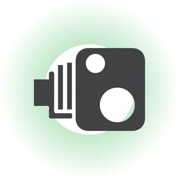 Video camera vector icon — Stock Vector