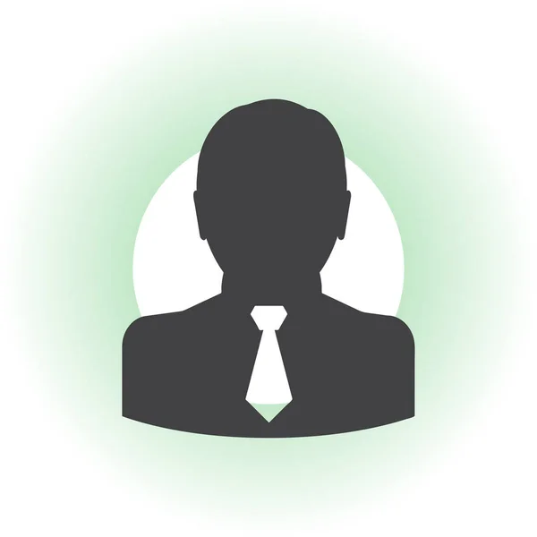 Vector man profile Icon — Stock Vector