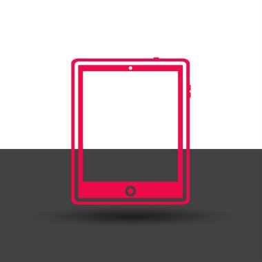 mükemmel detaylı modern akıllı telefon yalıtım vektör