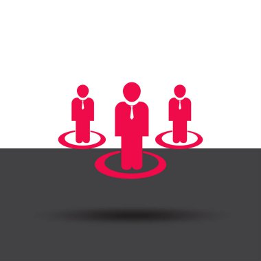 insanlar web vektör simgesi