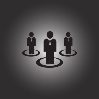 insanlar web vektör simgesi