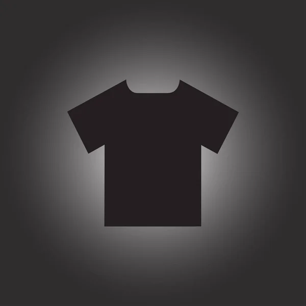 T-Shirt Symbol flacher Vektor. — Stockvektor