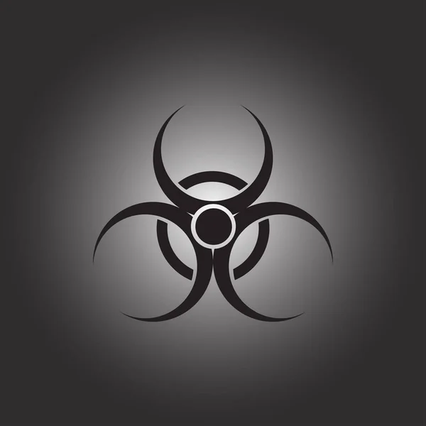 Vector bio gevaar pictogram — Stockvector