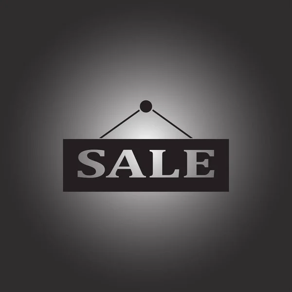 Verkauf, Preisschild-Symbol. Zeichen isolierten Hintergrund. Vektor flaches Design Illustration — Stockvektor