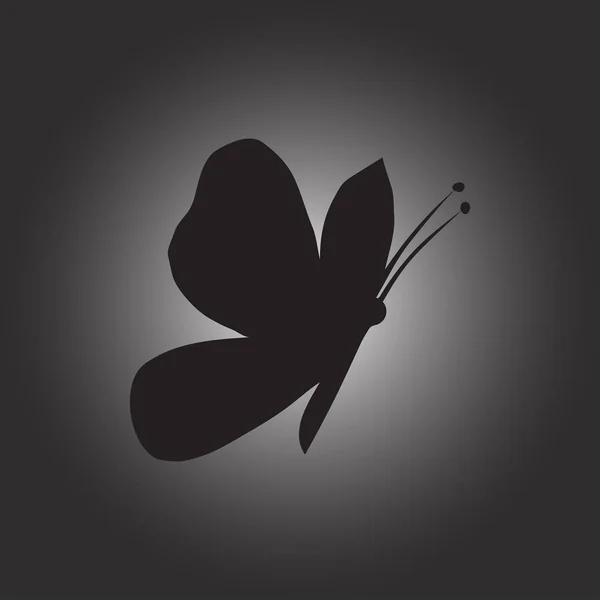 Koncepcja projekt graficzny logo motyl. — Wektor stockowy