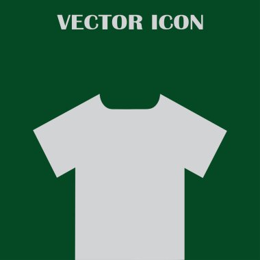 T-shirt web simge vektör.