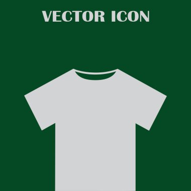 T-shirt web simge vektör.