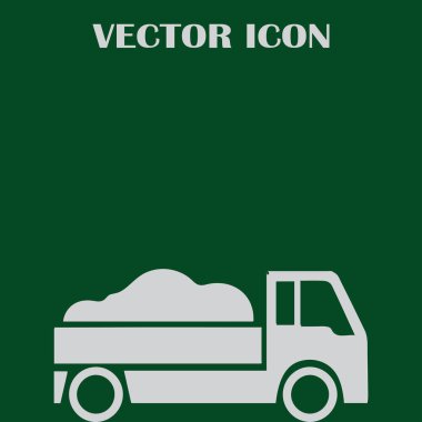 Teslimat vektör web simgesi