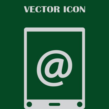 telefon web vektör simgesi