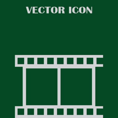 video simgesi, vektör illüstrasyonu