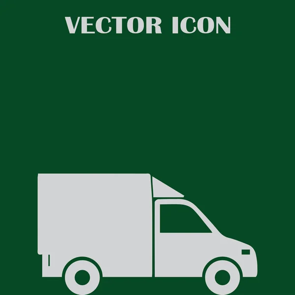 Vetor de entrega ícone web — Vetor de Stock