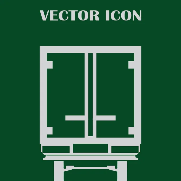 Entrega vector icono web — Vector de stock