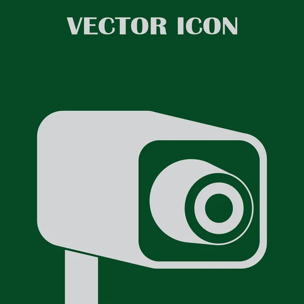 Icono de vector de cámara de vídeo — Vector de stock