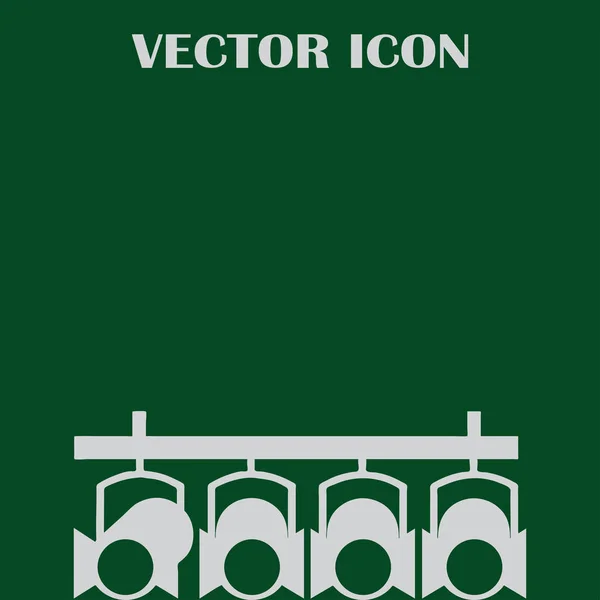 Spotlight vector web icon. — Vector de stoc