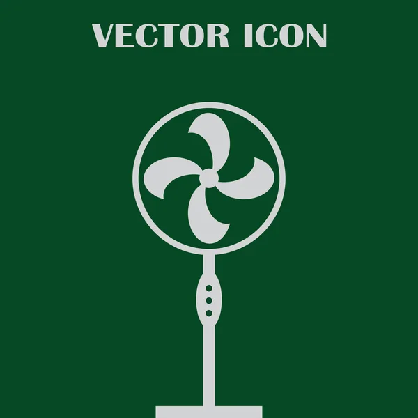 Icône de ventilation. Ventilateur ou symbole du ventilateur. Illustration vectorielle — Image vectorielle