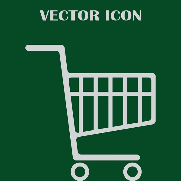 Ícone da cesta de compras. ilustração vetorial — Vetor de Stock