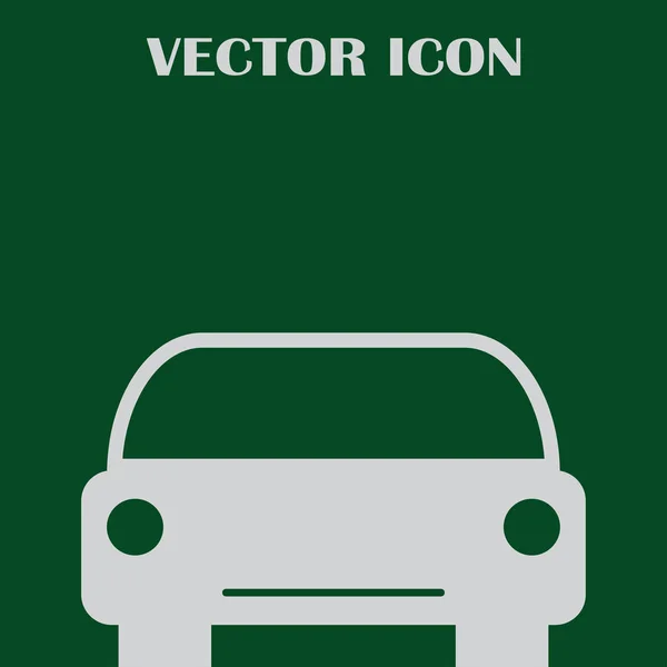 Car icon vector. Vector illustration. — Stock Vector
