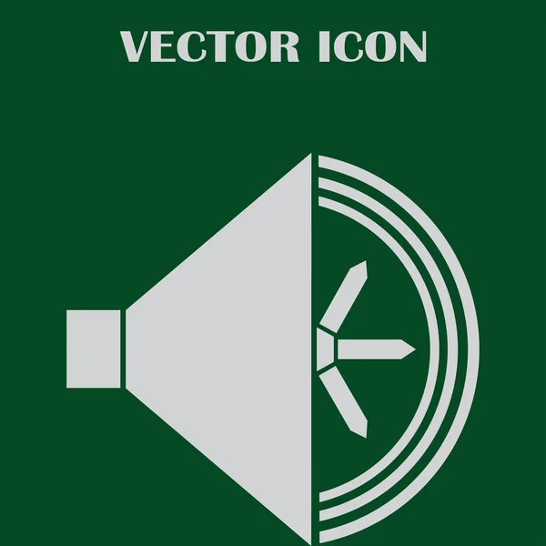 Ícone do altofalante, ilustração do vetor, Eps10 — Vetor de Stock
