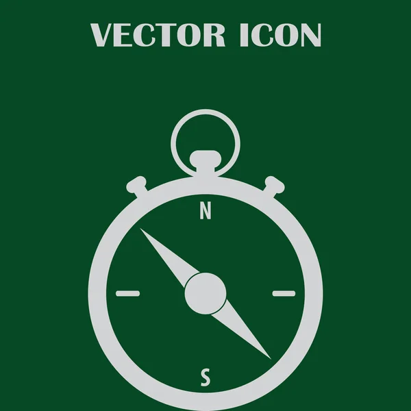 Kompass-Icon-Vektordesign — Stockvektor