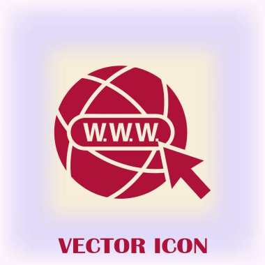 Web sitesi web vektör simgesi