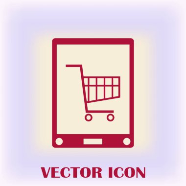 telefon web vektör simgesi