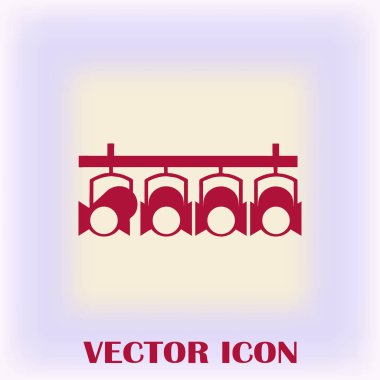 Spot vektör web simgesi.