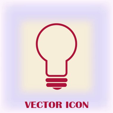 Lamba simge düz vektör