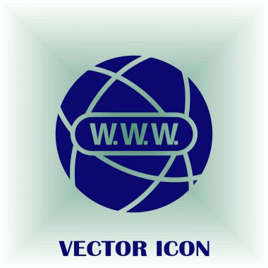 Web sitesi web vektör simgesi