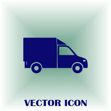 Teslimat vektör web simgesi